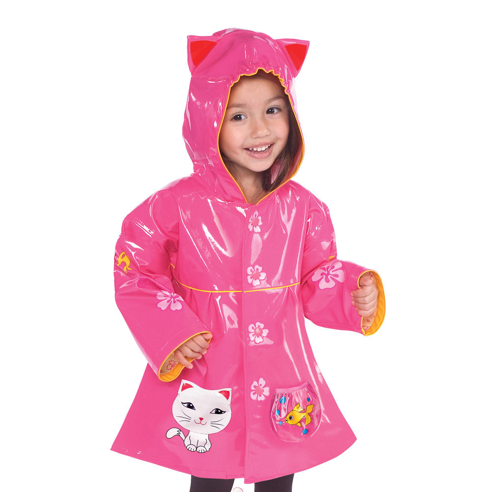 Lucky Cat Raincoat + Free Hanger