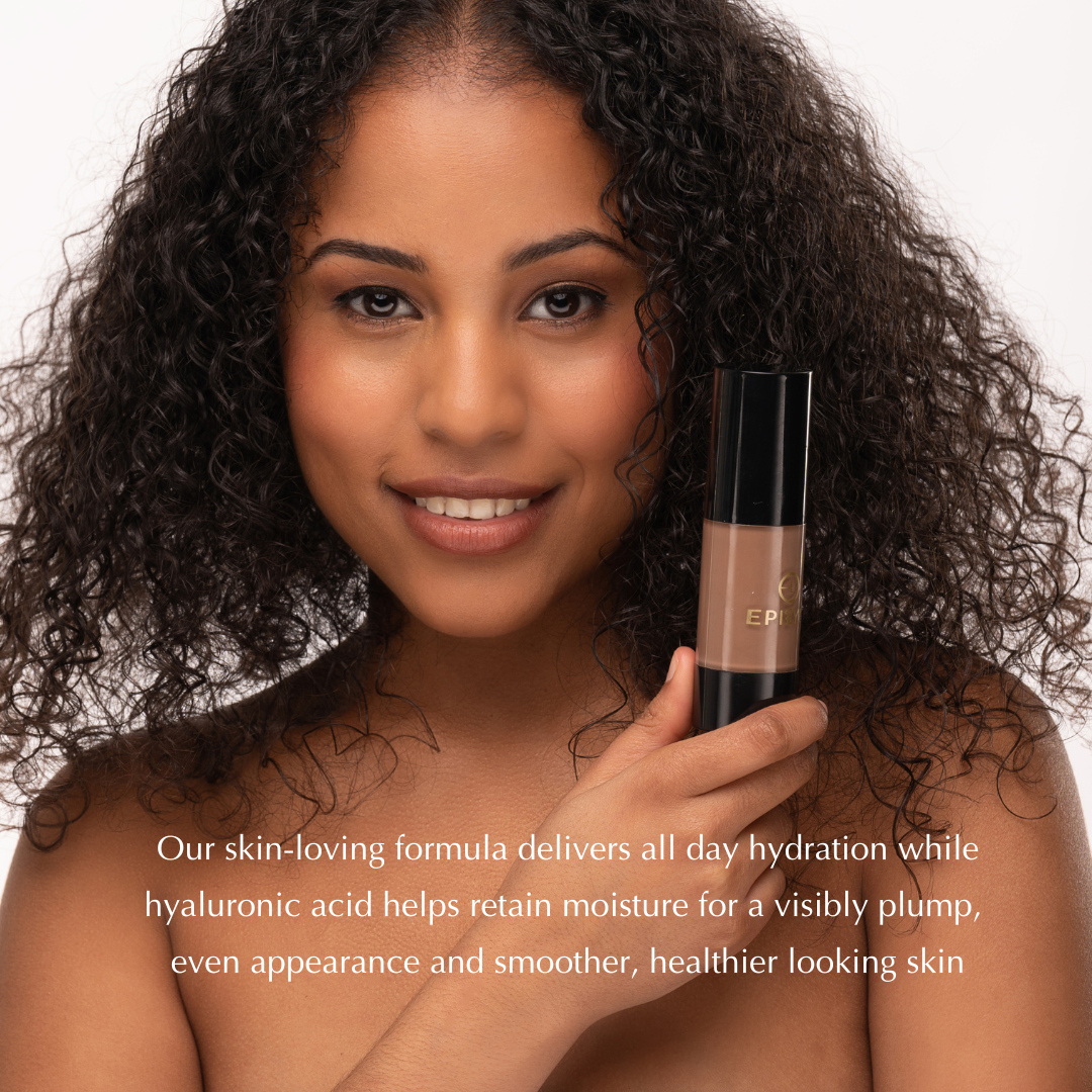Breathable Full-Coverage Foundation – Dewy Finish, Hydrating, Vegan,