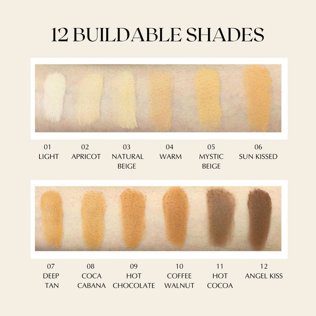Luminous Matte Powder Foundation – Vegan, Gluten-Free,