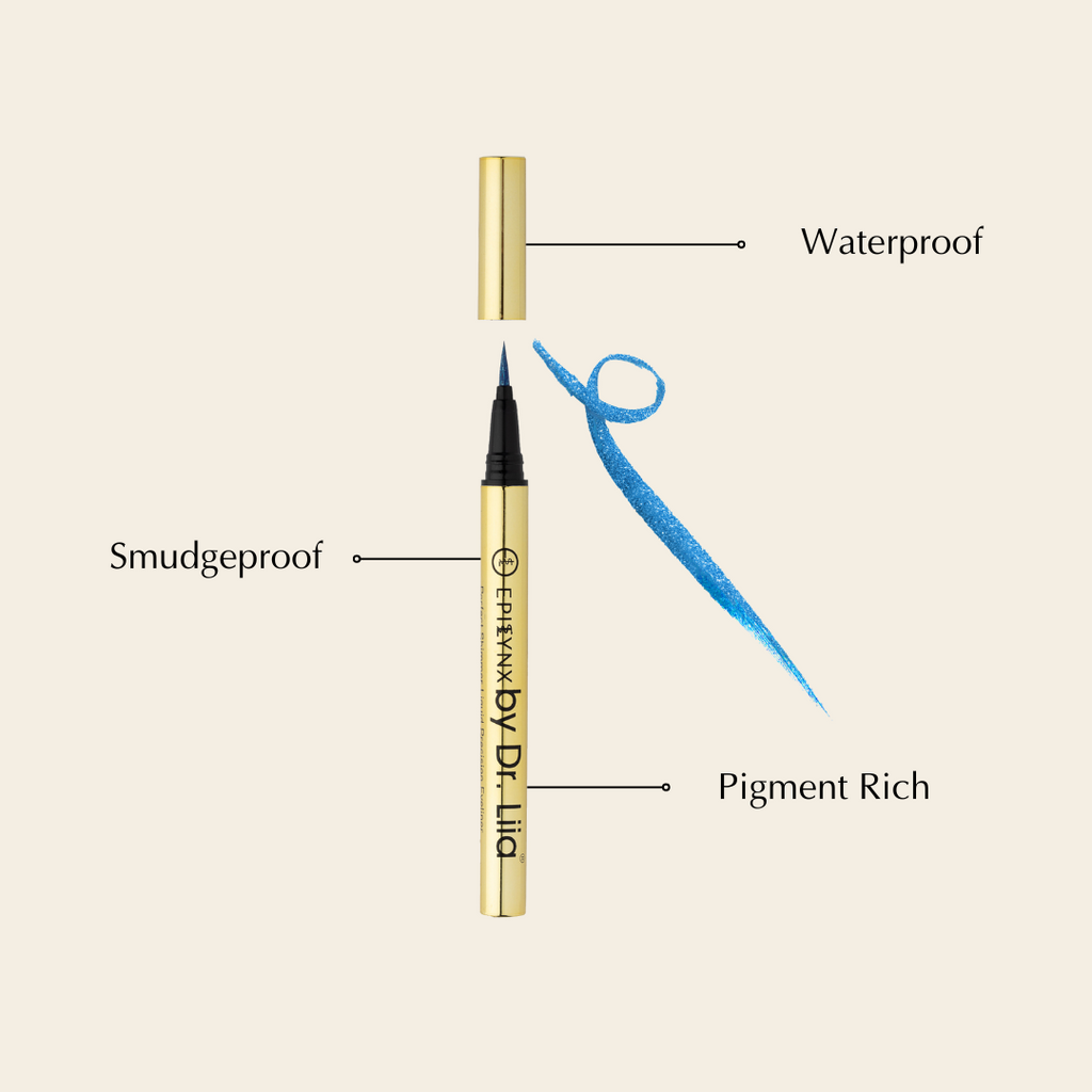Waterproof Liquid Eyeliner Pen – Vegan, Gluten-Free, Smudge-Proof