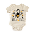 Bee Wild & Free Adventure - Baby Boy Girl Clothes Infant Bodysuit