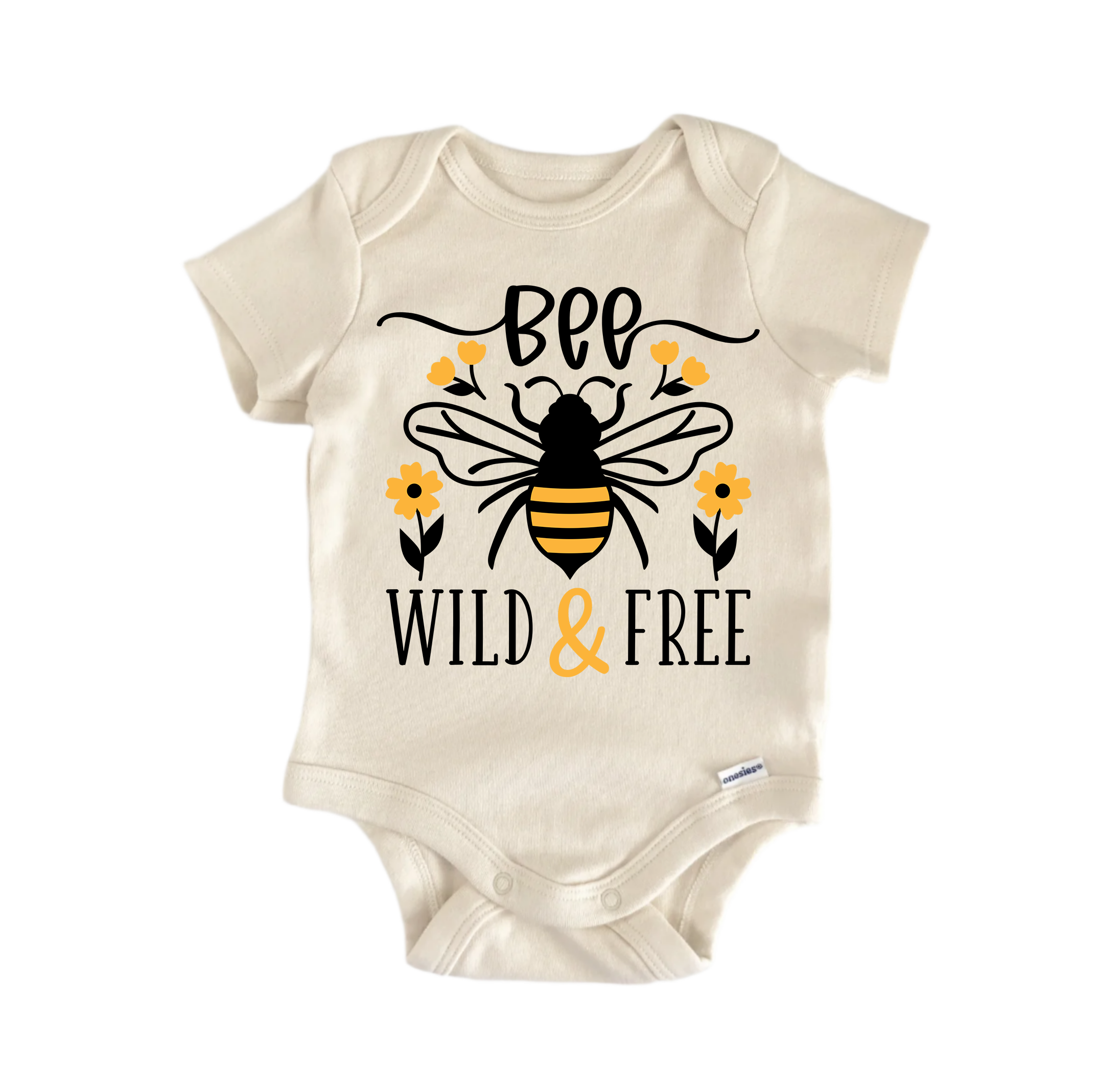 Bee Wild & Free Adventure - Baby Boy Girl Clothes Infant Bodysuit