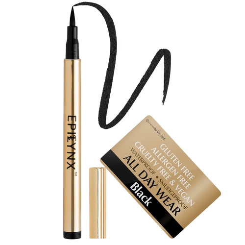 Waterproof Liquid Eyeliner Pen – Vegan, Gluten-Free, Smudge-Proof