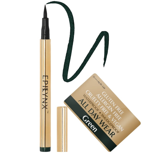 Waterproof Liquid Eyeliner Pen – Vegan, Gluten-Free, Smudge-Proof