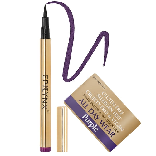 Waterproof Liquid Eyeliner Pen – Vegan, Gluten-Free, Smudge-Proof