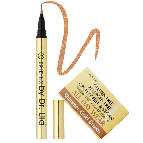 Waterproof Liquid Eyeliner Pen – Vegan, Gluten-Free, Smudge-Proof
