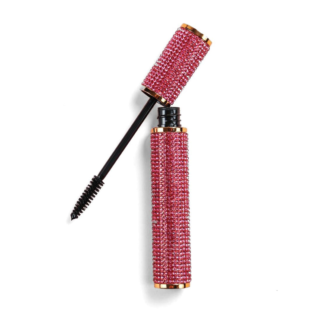 Mega Volume Vegan Mascara – Smudge-Proof with Handmade Diamond Case