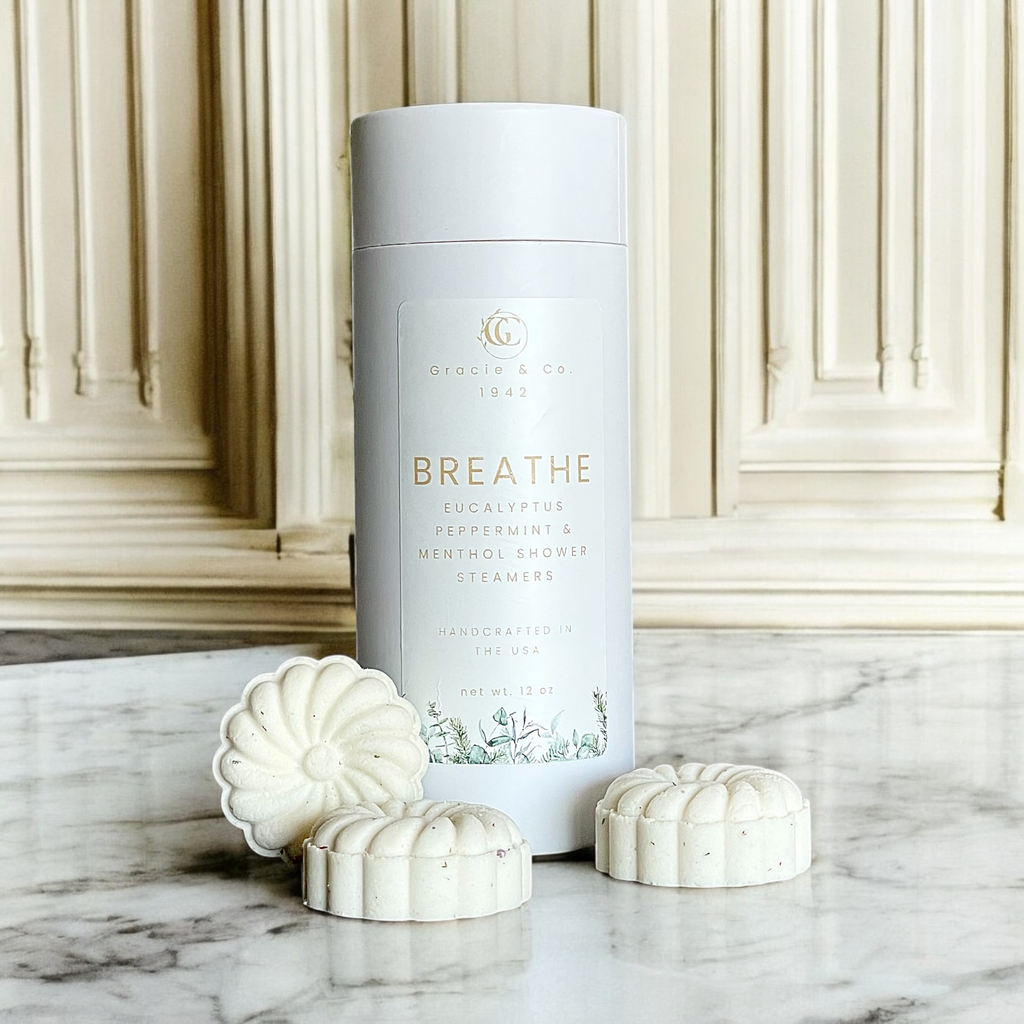 Breathe & Unwind Aromatherapy Shower Steamers - 4 Therapeutic Scents