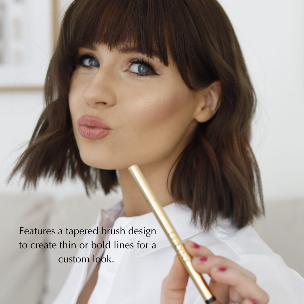 Waterproof Liquid Eyeliner Pen – Vegan, Gluten-Free, Smudge-Proof