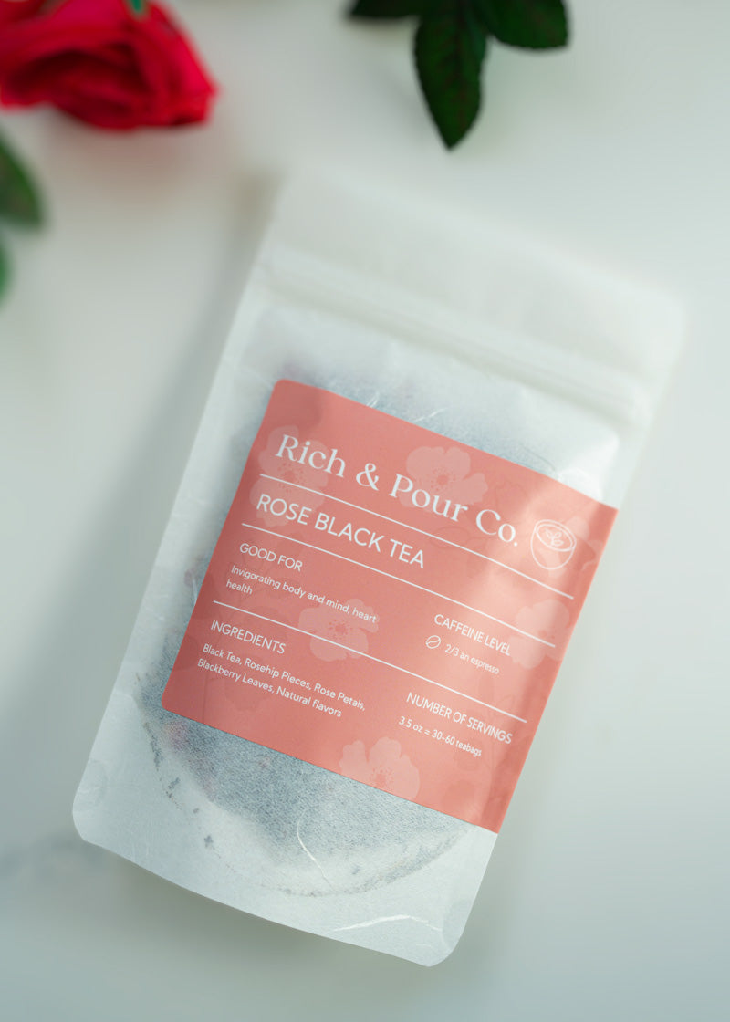 Wholesale Black Rose - Rose Black Tea Blend (price/lb)