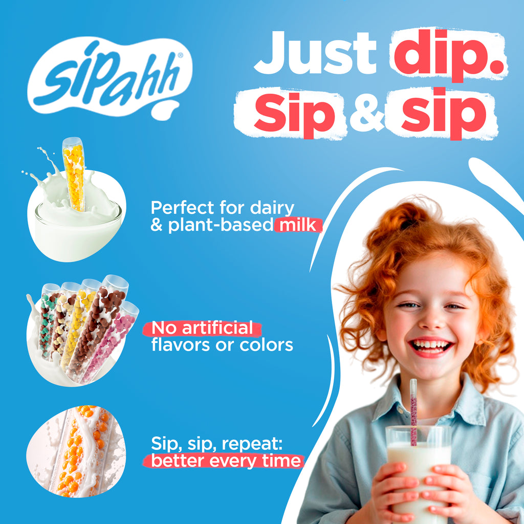 S’MORE TO LOVE 30 PACK FLAVORED MILK STRAWS