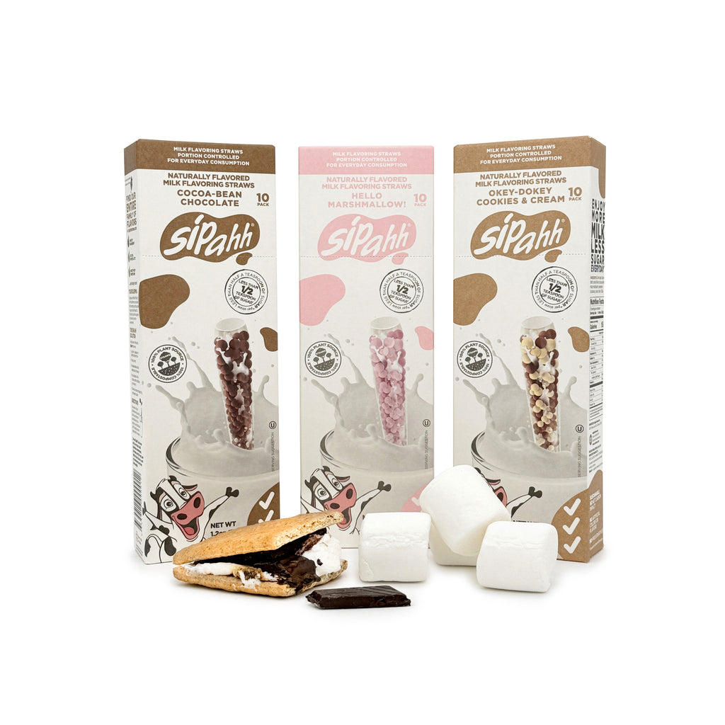 S’MORE TO LOVE 30 PACK FLAVORED MILK STRAWS