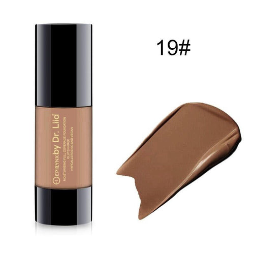 Breathable Full-Coverage Foundation – Dewy Finish, Hydrating, Vegan,