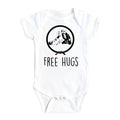 Jiu Jitsu Free Hug - Baby Boy Girl Clothes Infant Bodysuit Funny Cute