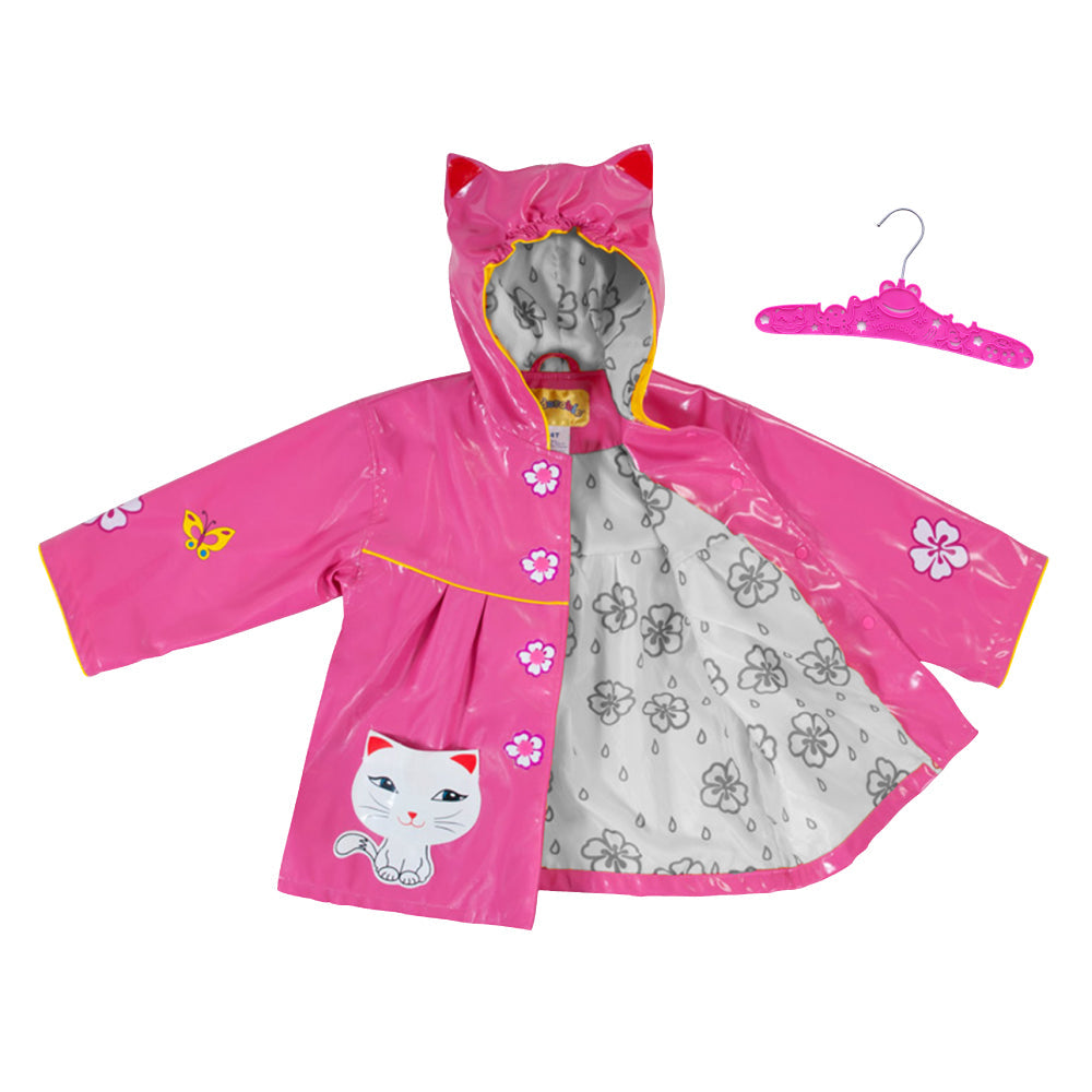 Lucky Cat Raincoat + Free Hanger