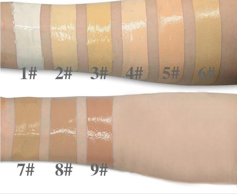 Breathable Full-Coverage Foundation – Dewy Finish, Hydrating, Vegan,